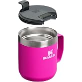 Stanley The Everyday Camp Mug 0.35L / 12oz 10-09366-338 Pembe