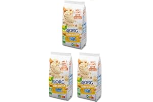 BJORG - Mix 3 Farines Tous Usages - Farine Sans Gluten Bio - Farine de Riz Complet, Pois Chiche et Maïs - 3x 500 g