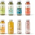 PRESS Healthfoods, 5-Day Beginner Juice Cleanse - Meal Replacement, Green & Carrot Juice, Nut Milk & Water