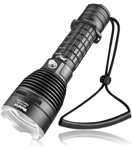 Hsthe Sea Scuba Diving Torch, Diving Torch with Stepless Dimming