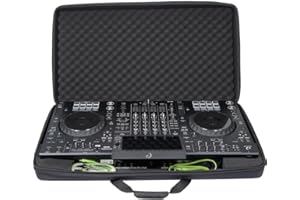 Walkasse W-MCB-XDJAZ, Schwarz, DJ-Koffer Eva Alphatheta® XDJ-AZ, schwarz (Schultertasche).