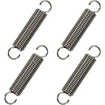 2 Pz Molle Di Prolunga Diametro Filo 2mm Molla Di Acciaio Tensione Molla Di Espansione OD 12mm Lunghezza 35mm-240mm Doppio Gancio - Foto 6