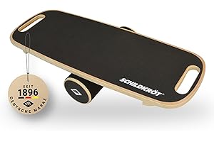 ‎SCHILDKRÖT Schildkröt WoodenBalance Board aus Echtholz, rutschfeste Oberfläche, inklusive Anleitung, im Farbkarton, 960243