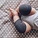 Kolylong Baby Crawling Anti-Slip Knee Compression Kneecap Coverage (Dark Gray)