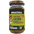 HIMACHILLI Traditional Green Chilli Chukh Chamba Chukh from Himachal Fiery, Hot, Citrus, Green Chilli Pickle, Paste & Marinade (200gm)