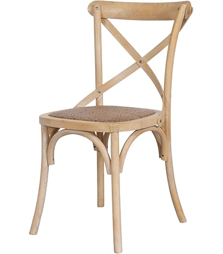 vidaXL Eetkamerstoelen 6 st stof crème - Eetkamerstoel