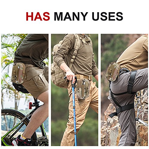Aodoor Outdoor Reisen Sport Taktische Tasche Bauchtasche, G¨¹rteltasche Handytasche Tasche Waist Bag-Multifunktional f¨¹r Camping Reise Wandern - 5