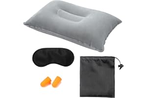 KASESSS Nadmuchiwana poduszka na plażę, kompresyjna, na kemping, wygodna, na plażę, na plażę, do podróży na świeżym powietrzu