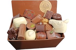 LEGENDARY - IT'S ALL ABOUT BEANS Legendary Pranilles - Collection belge traditionnelle faite à la main | se compose d'un assortiment coloré des meilleures pralines et également fourrées de liqueur avec alcool 500 gr.