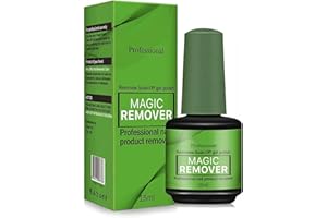 AONAT Magic zmywacz do paznokci żelowych do paznokci, środek do usuwania lakieru do paznokci, profesjonalny środek do usuwania lakieru UV, 3-5 minut, łatwo i szybko nie zranisz paznokci – 15 ml
