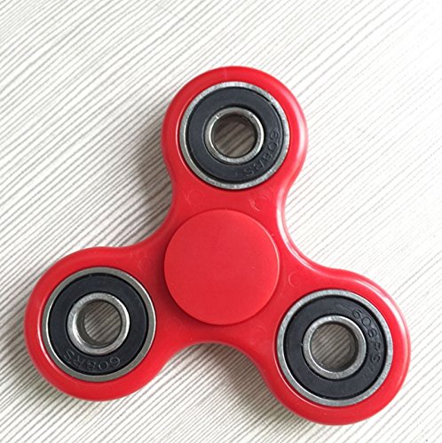 LOVELIFE STORE Rotating Toys Finger Gyro / Decompression Toys Spiral Fashion Fingertips Gyroscope (Red)