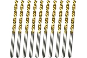 REAWI HSS-Co5 Metallbohrer 4.2mm mit TiN-Beschichtung – Präzisions-Spiralbohrer für Edelstahl, Eisen & Holz–Bohrer für Metallbearbeitung