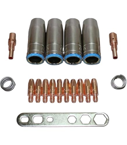 Produktbild von MIG MAG Brenner MB25/250 Schweiß Schlauchpaket Inkl. Teflonseele