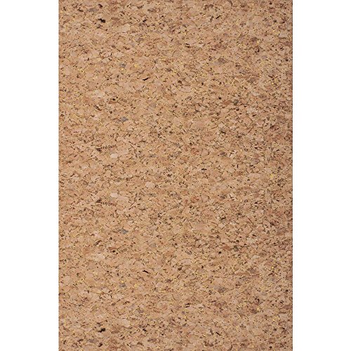 RAYHER 63031616 Korkstoff Granulat mit Metallic-Effekt, gerollt, SB-Box, 1-Rolle, gold, 450 x 300 x 0,5 mm - 2
