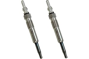 PARTSLINE (Lot de 2) Bougie de préchauffage de Clio 2 Espace Kangoo Laguna Megane Scenic Trafic 2 Master 2 Duster Logan Sandero Almera Kubistar Micra Note Qashqai Movano Vivaro S40 V40 1,5 1,9 Dci Dti Ddis Di