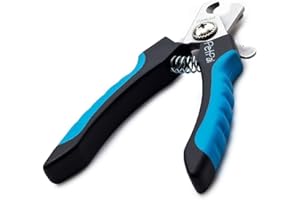 PetPäl Coupe Ongle pour Chats, petits Chiens, Rongeurs, Oiseaux - Qualité Professionnelle á la Maison - Soin, Toilettage des Griffes en toute Sécurité par Entretoise, Safety Guard - Accessoire Animaux