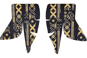 SAMTN Skin Stickers Set para Steam Deck, Skin Decal Sticker, Anti-Slip Grip Sticker, Protective Skin Decal (Negro Oro)