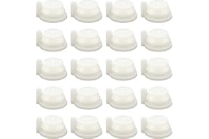 Tinoaly 20 piezas Tuerca Clip para Tapa Buje de Brazo Varillaje de Limpiaparabrisas, Varillaje limpiaparabrisas, Kit Reparación Bujes para Cordoba Dodge Plymouth Reemplaza 3799089 03431634 49440