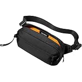 tomtoc 1,5L&ndash;3,5L Sling &Ccedil;anta RFID Korumalı, Erkek Kadın i&ccedil;in Crossbody G&ouml;ğ&uuml;s Omuz &Ccedil;antası, Suya Dayanıklı Hafif G&uuml;nl&uuml;k Bel &Ccedil;a