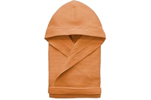 Morbidissimi Accappatoio Nido D’Ape Bambino, Bambina, Ragazzi Con Cappuccio, Cinturino e 2 Tasche, Accappatoi Piscina, 270 gr/mq 100% Cotone, Assorbente, Z055