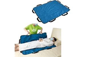 1pcs Positioning Bed Pad Transfer Board Draw Sheets for Hospital Bed with Handles Patient Lift Turning Device Bed Sore Prevention Pads Home Care Assistance Products for Elderly,bedridden,Disabled