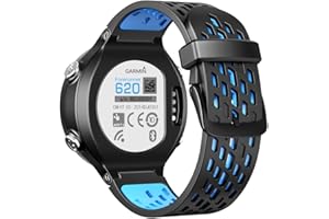 Feysentoe Reemplazo Correa para Garmin forerunner 630/620/235/220/230/735XT/Approach S6 Brazalete de Repuesto.