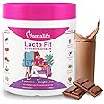 Mamalife Lacta Fit Protein Powder Shake for Feeding Mothers. Postpartum Weight Loss, Better Lactation, Less Body Pain. Whey & Plant Protein Blend. Serving Size 25g. Total 500g per unit. Pack of 1.