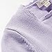 Oissie Baby Girls Square Neck Long Sleeve Sweater Set 6M Purple