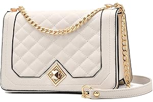 Travistar Bolso de Hombro Pequeña de Mujer Bolso Bandolera Cadena Cruzado Crossbody Bag Cuero PU Bolsos Mano