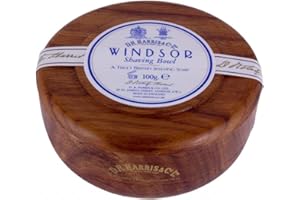 DR HARRIS & CO D. R. HARRIS Windsor Mahogany Effect Shaving Bowl & Shaving Soap