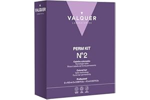 VALQUER PROFESIONAL Válquer Kit para permanente Nº 2 para Cabellos Teñidos 210 ml, el embalaje puede variar