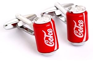 GOODYGOLD JEWEL Cufflinks coke can shape creative funny Cufflinks gifts / presents for mens