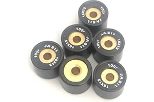 JASIL KIT 6 RULLI 10 GRAMMI 16 X 13 CICLOMOTORI CIAO SI BRAVO BOXER GRILLO BOSS ECC VARIATORE