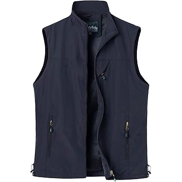 Herren Vliesweste - weiche und atmungsaktive ärmellose Jacke, ideal für Schichte