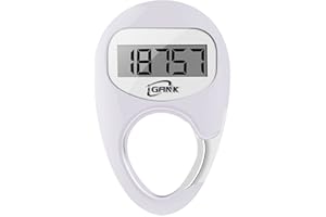iGANK Simple Walking Pedometer Step Counter for men women kids