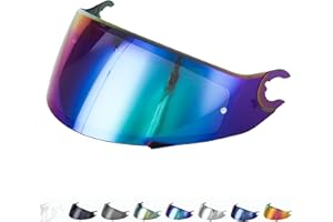 GENERISCH Generico Visier kompatibel mit Shark Spartan – Skwal – Skwal 2 – D Skwal (kein Spartan GT) (Regenbogen)