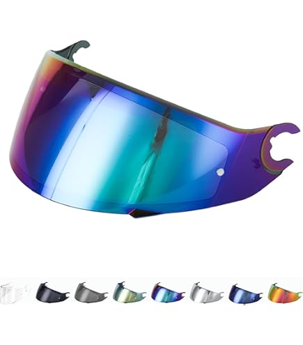 Visiera Casco Moto Per Shark Skwal - Sostituzione Lente Nera - Foto 9