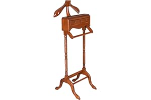 PALAZZO INT Mahogany Valet Solid Wood Butler Clothes Stand Antique Mar192 Palazzo Exclusive