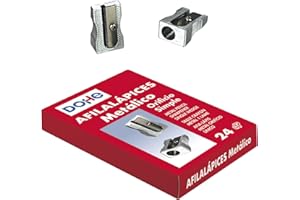 MTL 79565 - Caja afilalápices de aluminio, 24 unidades