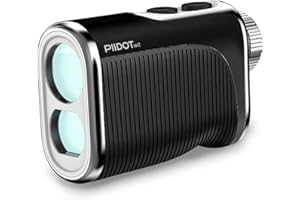 PIIDOTwit Range Finder Golfing with Slope, 1000 Yards High-Precision Flag Pole Locking Laser Golf Rangefinder with Vibration Function and Rechargeable Battery