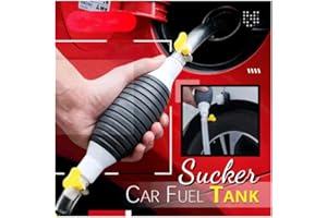 Nihexo Multifunction Liquid Sucker,Water Pump Oil Pump,High Flow Siphon Hand Pump Portable Manual Car Fuel Transfer Pump for Gas Gasoline Petrol Diesel Oil Liquid Water Fish Tank with 2M Syphon Hose