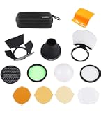 Kit accessoire GODOX AK-R1 pour tête flash ronde H200R, V1, V1Pro, V100 et AD100 Pro