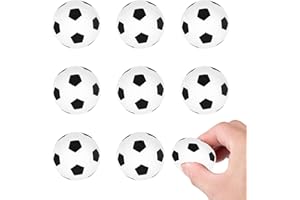 YUEJIESELECTED 8 unidades Mini Football,Stressball,SchaumStoffball,Softball Fußball,kleine Ball Klein,kleine Fußball,Softbälle,Flummi Mini Football Kinder,Fußballbälle Kleine Bälle Spielzeug,SchaumStoffbälle