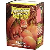 Arcane Tinmen, Dragon Shield, Peach Double Matte Sleeve Sleeves, AT-15053, MTG Card Sleeves are Soft and Sturdy, Compatible w