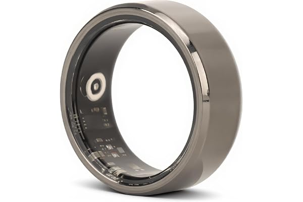 Smart Ring, Health Tracker Ring, Activity Tracker Pulsmätare Sömnmätare, IP68 Vattentät, Fjärrkamerafunktion, APP för IOS för Android, 7 Dagars Batteritid