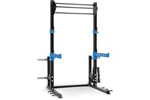 CAPITAL SPORTS Amazor - Tour de Musculation, Cage Traction, Station Traction, Safety Spotter