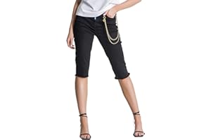 Gianni Kavanagh Black Gianni Denim Shorts Mujer