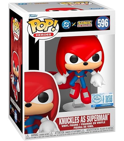 Funko POP! Games #854 Sonic The Hedgehog Limited Edition Flocked