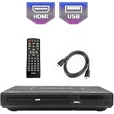 KCR 225mm DVD Player for TV, Home Learning and Entertainment Use, HDMI/AV Output, USB Input, with Remote Control