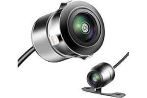 GREENAUTO AHD 1080P Rückfahrkamera Funktioniert Nur mit Monitoren und Radio, die das AHD 1080P Videosignal Unterstützen, 170 Grad Weitwinkel Universal Auto Front/Seite/Rückansicht Kamera